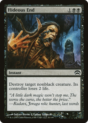 {C} Hideous End [Planechase][HOP 031]