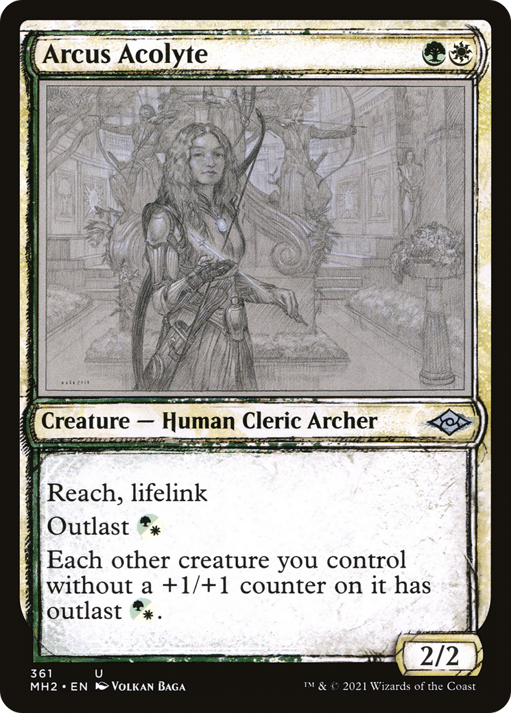 {C} Arcus Acolyte (Showcase): (Showcase) [Modern Horizons 2] [MH2 361]