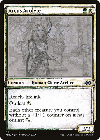 {C} Arcus Acolyte (Sketch) [Modern Horizons 2][MH2 361]