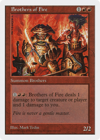 {C} Brothers of Fire [Fifth Edition][5ED 214]