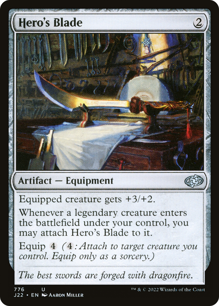 {C} Hero's Blade [Jumpstart 2022][J22 776]