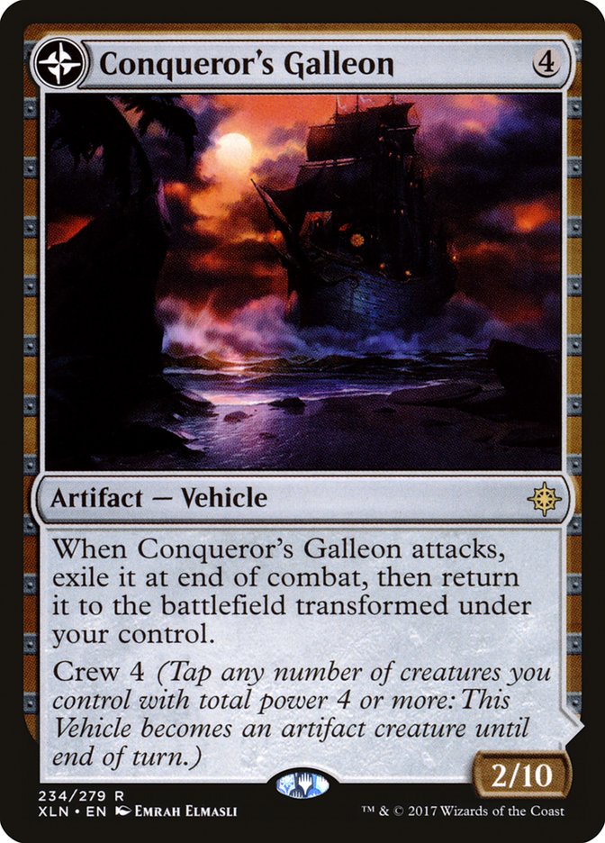{R} Conqueror's Galleon // Conqueror's Foothold [Ixalan][XLN 234]