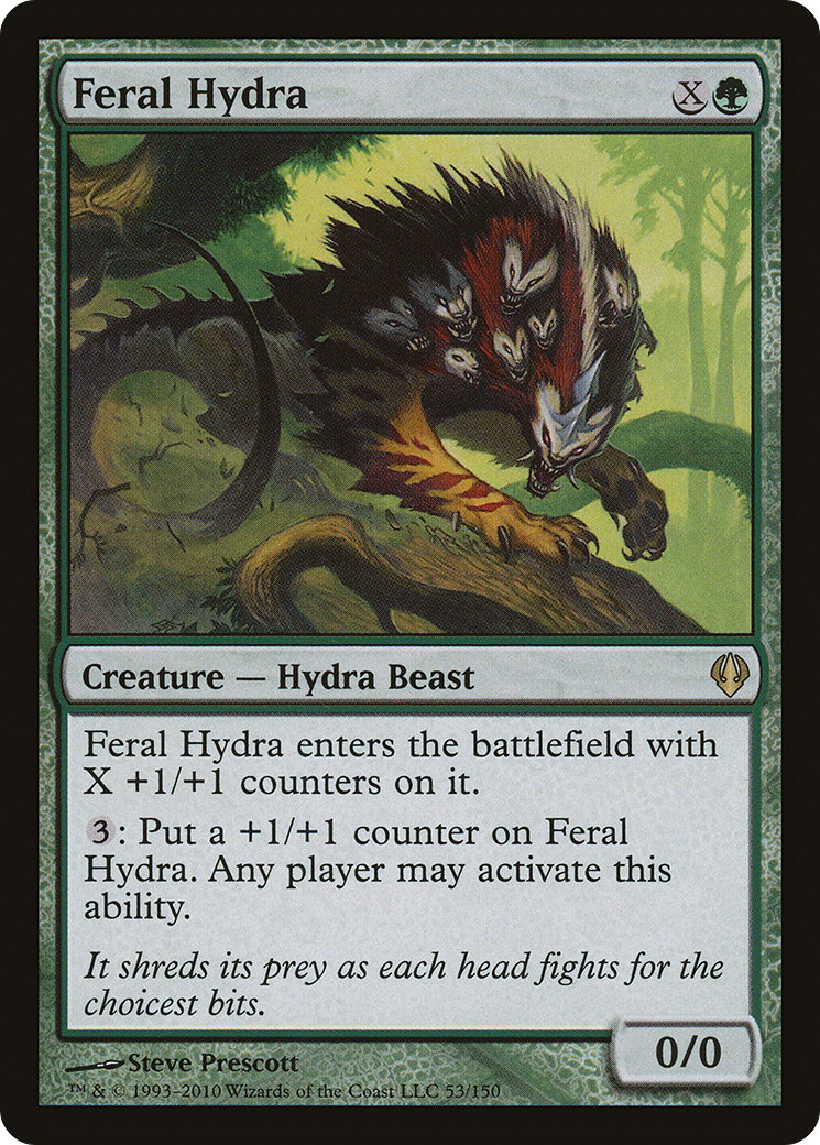{R} Feral Hydra [Archenemy][ARC 053] - Misty Mountain Games