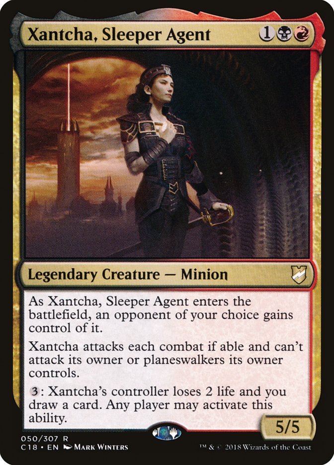 {R} Xantcha, Sleeper Agent [Commander 2018][C18 050]