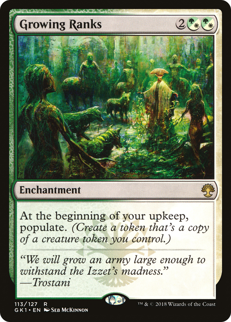 {R} Growing Ranks [Guilds of Ravnica Guild Kit][GK1 113]