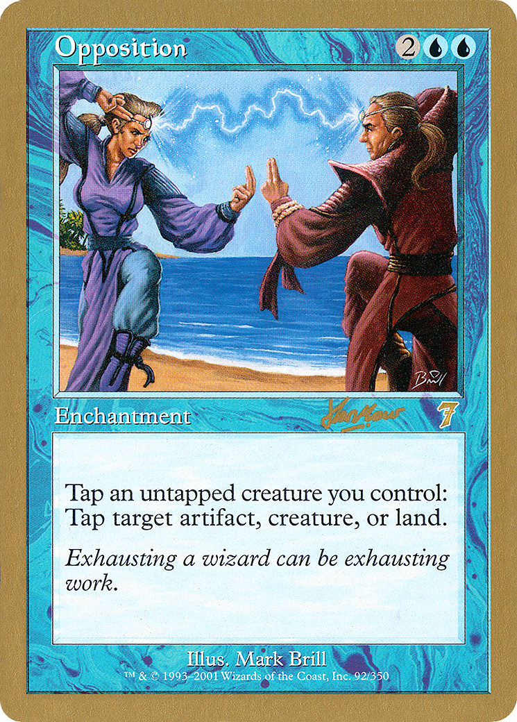 {R} Opposition (Sim Han How) [World Championship Decks 2002][GB WC02 SHH92]