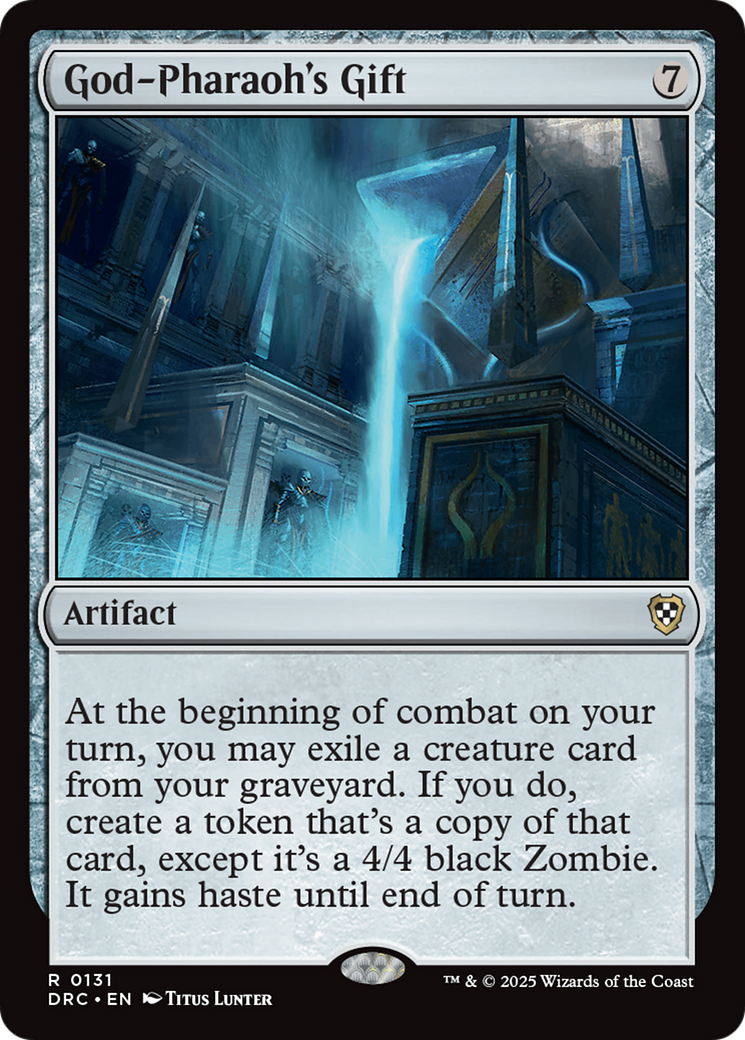 {R} God-Pharaoh's Gift [Aetherdrift Commander][DRC 131]
