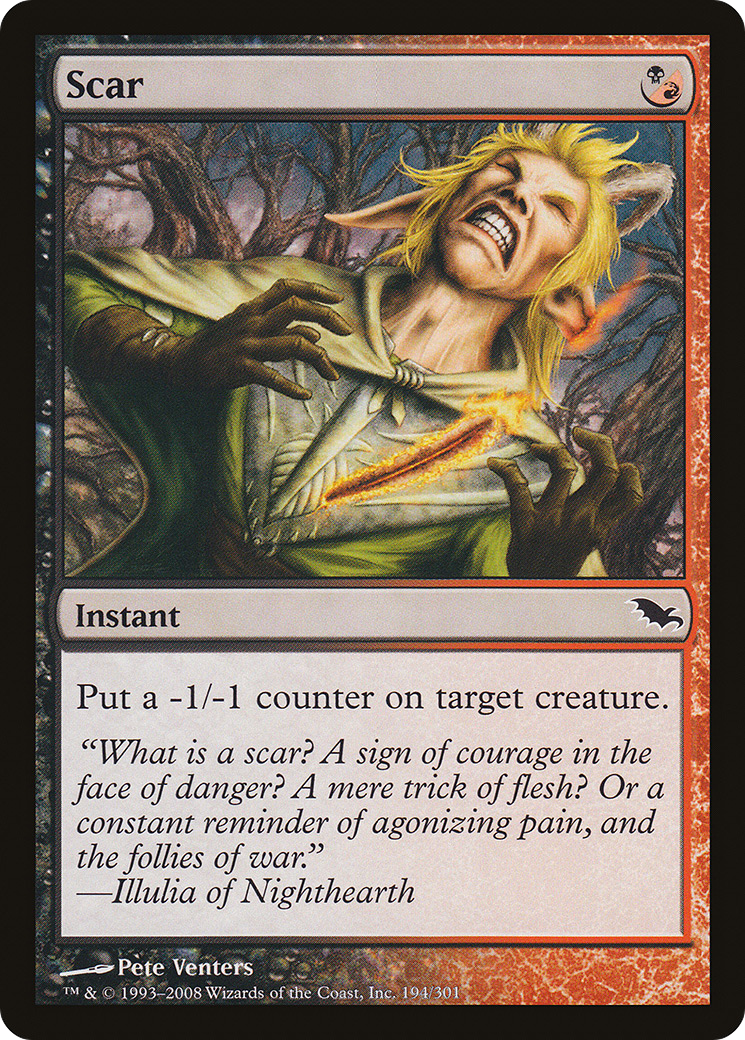 {C} Scar [Shadowmoor][SHM 194]