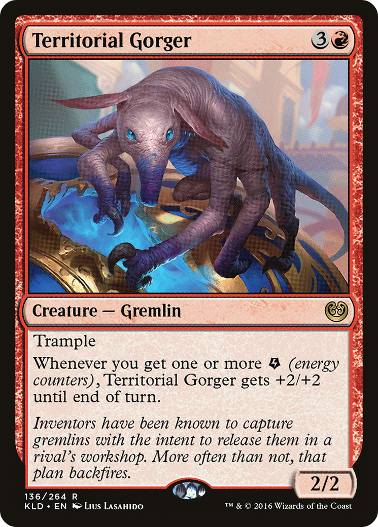 {R} Territorial Gorger [Kaladesh][KLD 136]
