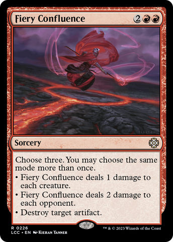 {R} Fiery Confluence [The Lost Caverns of Ixalan Commander][LCC 226]