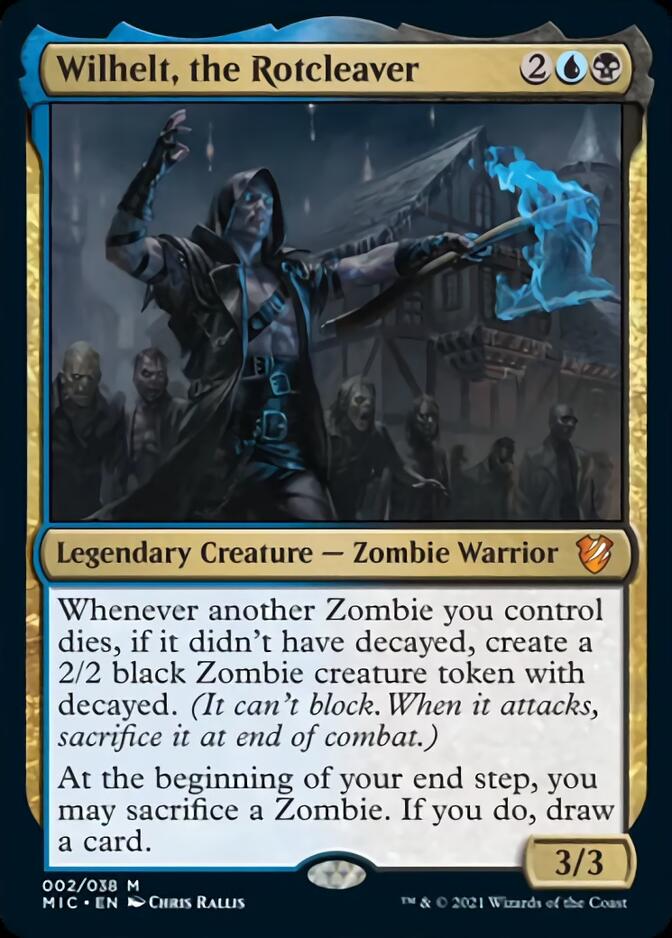 {R} Wilhelt, the Rotcleaver [Innistrad: Midnight Hunt Commander][MIC 002]