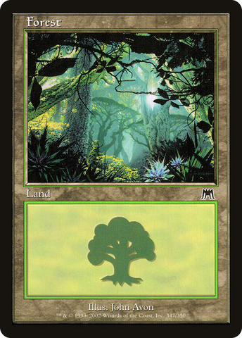 {B}[ONS 347] Forest (347) [Onslaught]