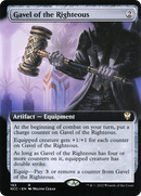 {R} Gavel of the Righteous (Extended Art) [Streets of New Capenna Commander][NCC 183]