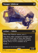 {@R} Voyager Glidecar (Borderless) (First-Place Foil) [Aetherdrift][DFT 520]