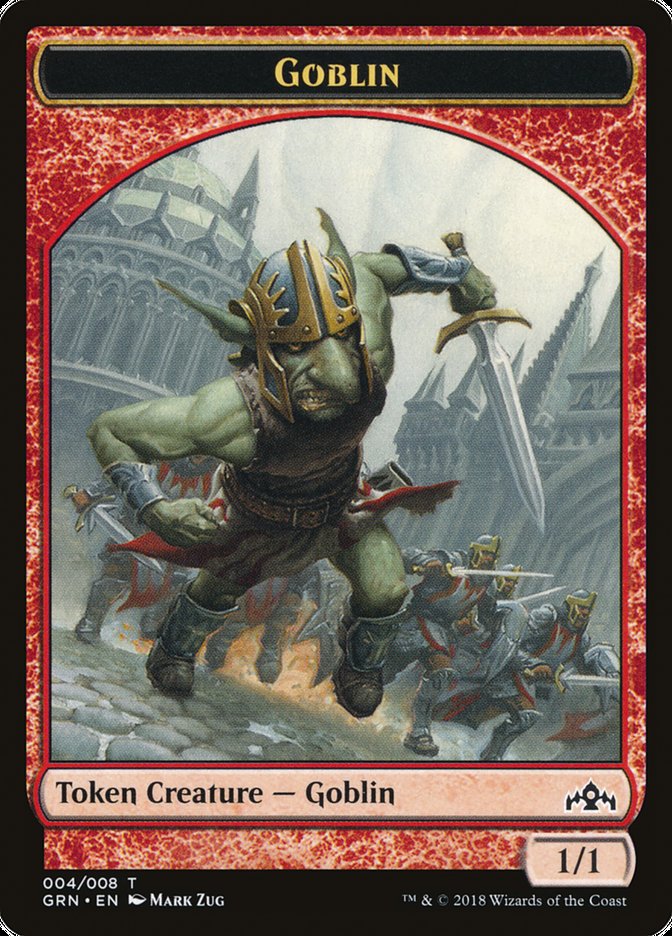 {T} Soldier // Goblin Double-sided Token [Guilds of Ravnica Guild Kit Tokens][TGK1 006]