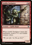 {C} Goblin Instigator [March of the Machine Commander][MOC 282]