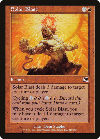 {C} Solar Blast [Onslaught][ONS 234]