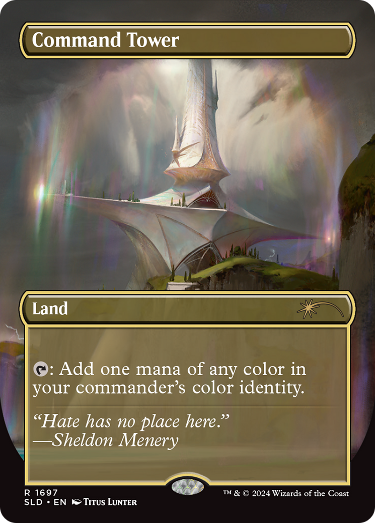 {R} Command Tower (1697) [Secret Lair: Sheldon's Spellbook][SLD 1697]