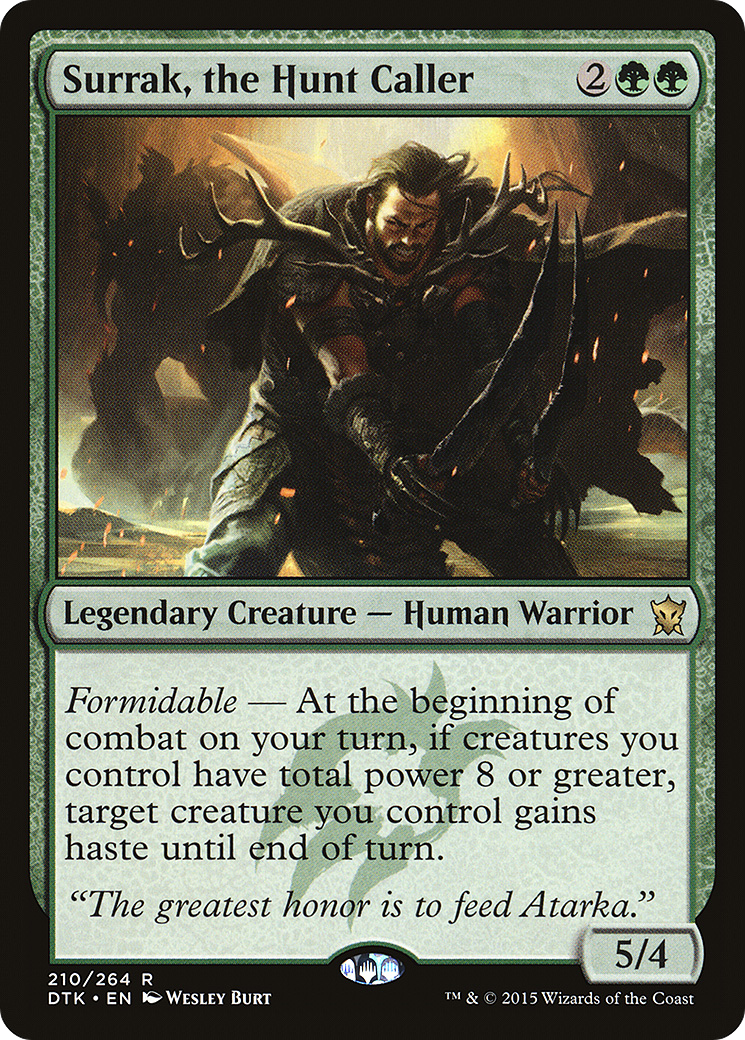 {R} Surrak, the Hunt Caller [Dragons of Tarkir][DTK 210]