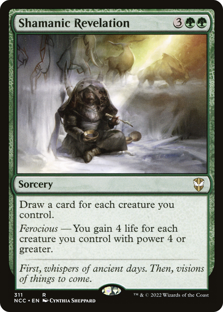 {R} Shamanic Revelation [Streets of New Capenna Commander][NCC 311]