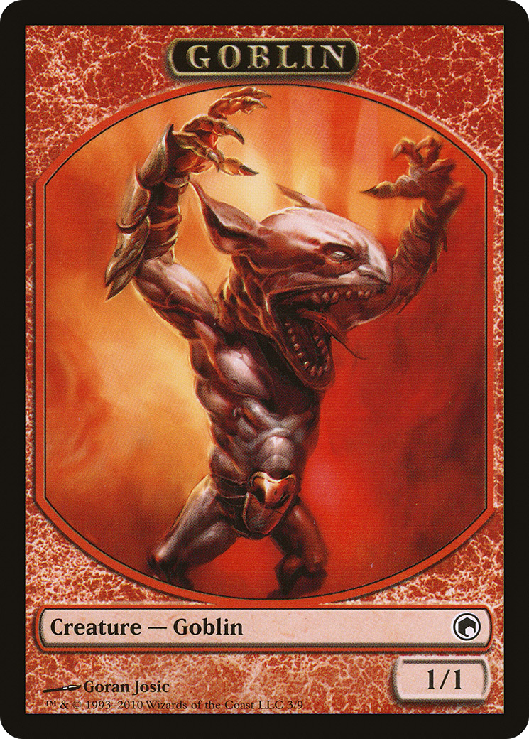 {T} Goblin Token [Scars of Mirrodin Tokens][TSOM 003]