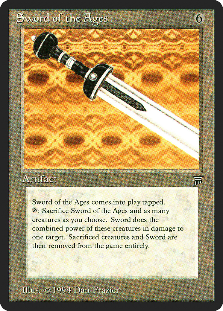 {R} Sword of the Ages [Legends][LEG 296]