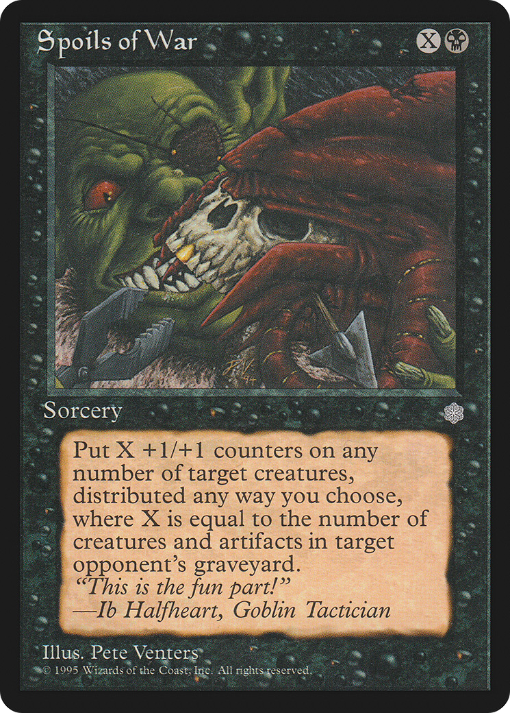 {R} Spoils of War [Ice Age][ICE 164]
