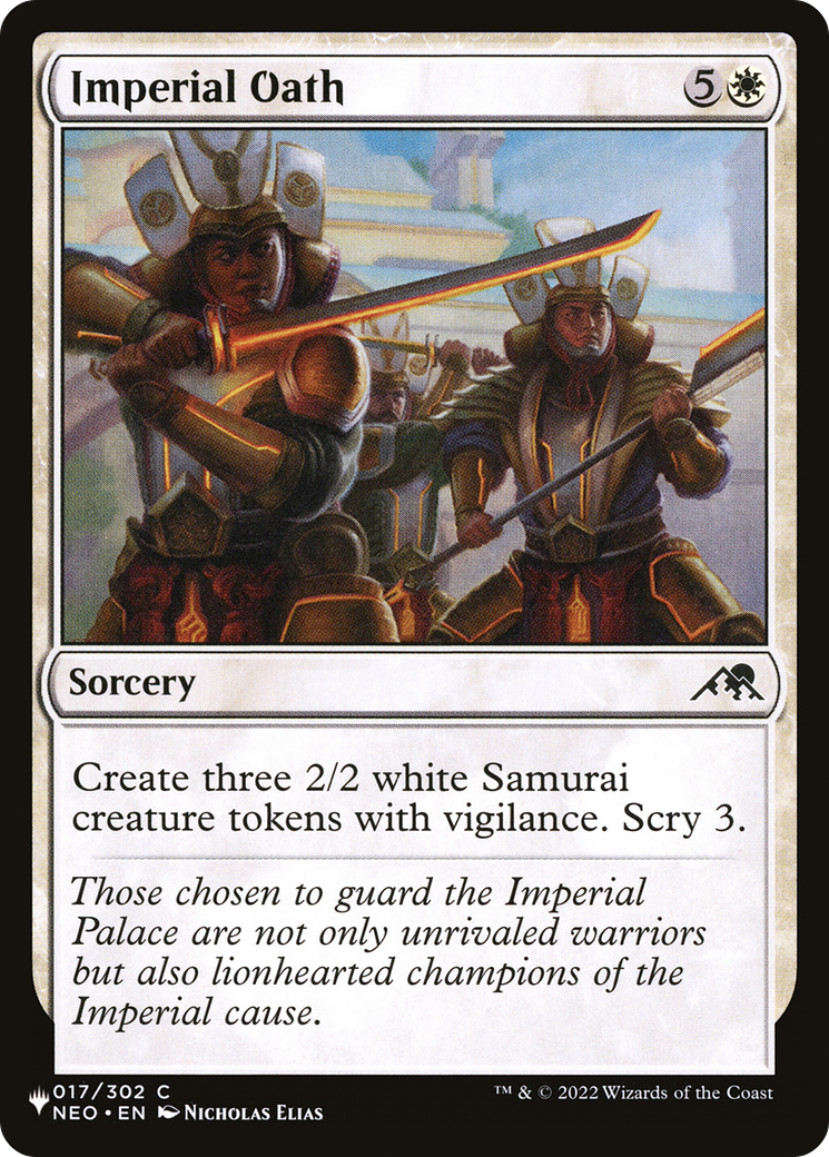 Imperial Oath [LIST 017/302]