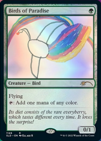 {R} Birds of Paradise (1148) [Secret Lair Drop Series][SLD 1148]