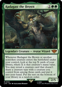 {R} Radagast the Brown [The Lord of the Rings: Tales of Middle-Earth][LTR 184]