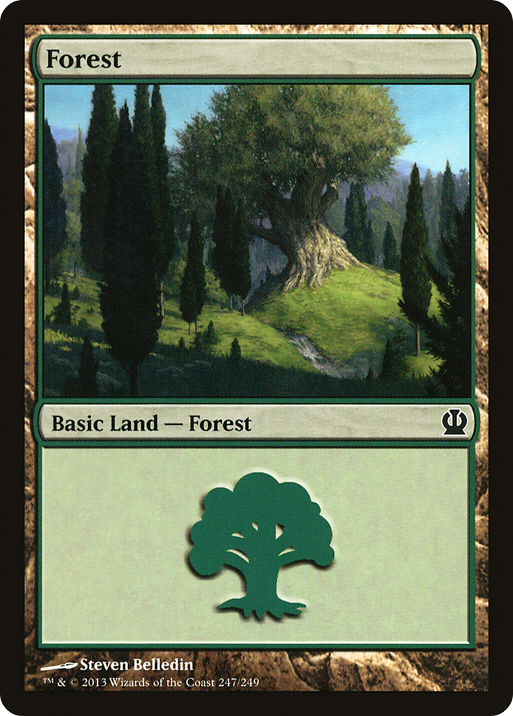 {B}[THS 247] Forest (247) [Theros]