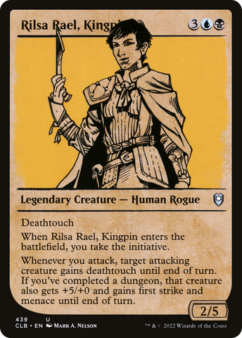 {C} Rilsa Rael, Kingpin (Showcase) [Commander Legends: Battle for Baldur's Gate][CLB 439]