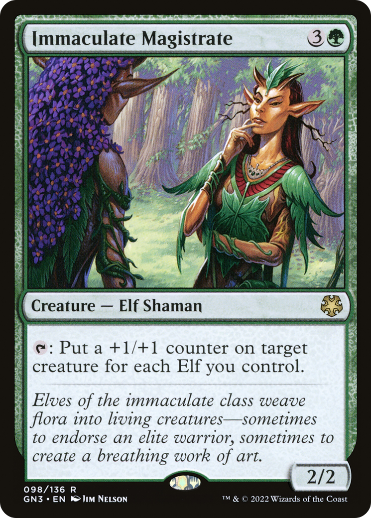 {R} Immaculate Magistrate [Game Night 2022][GN3 098]
