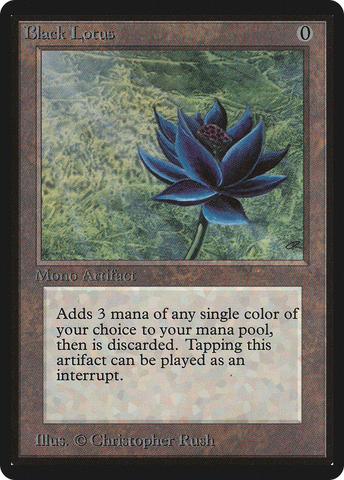 {R} Black Lotus [Beta Edition][LEB 233]