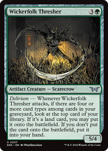 {@C} Wickerfolk Thresher [Duskmourn: House of Horror][DSK 207]