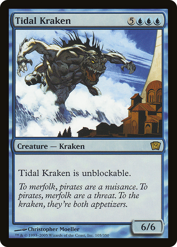 {R} Tidal Kraken [Ninth Edition][9ED 105]