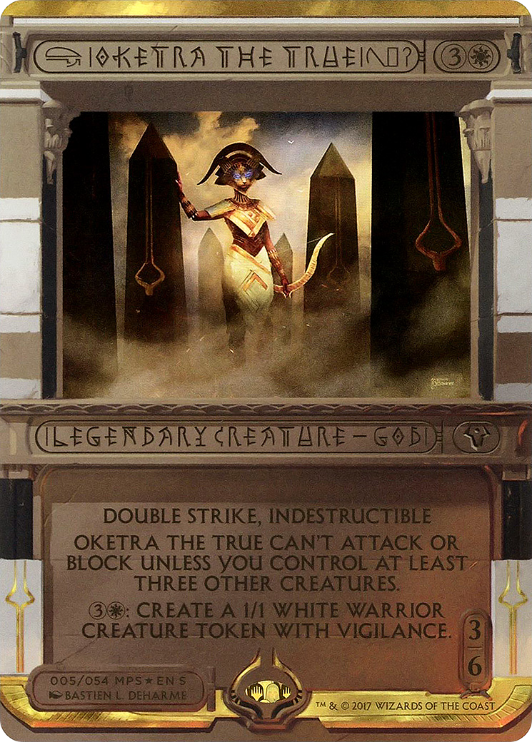 {R} Oketra the True (Invocation) [Amonkhet Invocations][MP2 005] - Misty Mountain Games