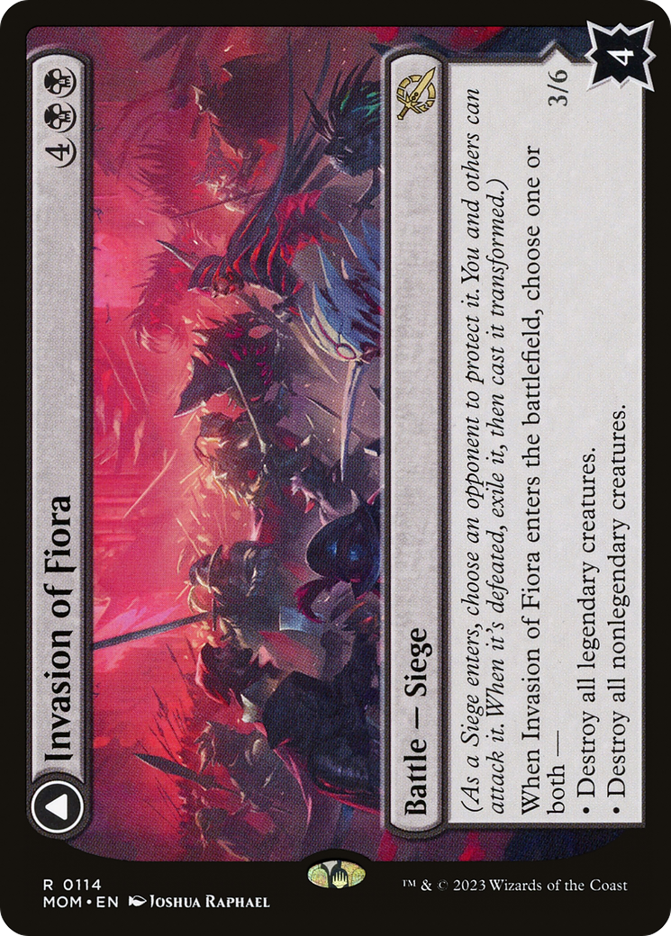 {R} Invasion of Fiora // Marchesa, Resolute Monarch [March of the Machine][MOM 114]