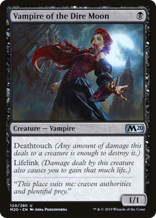 {C} Vampire of the Dire Moon [Core Set 2020][M20 120]