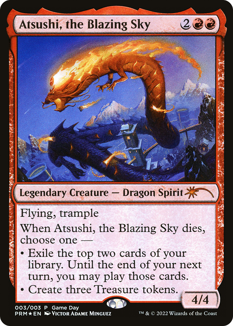 {R} Atsushi, the Blazing Sky [Game Day 2022][PA PW22 003]