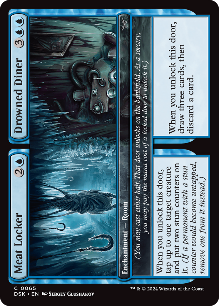 {@C} Meat Locker // Drowned Diner [Duskmourn: House of Horror][DSK 065]