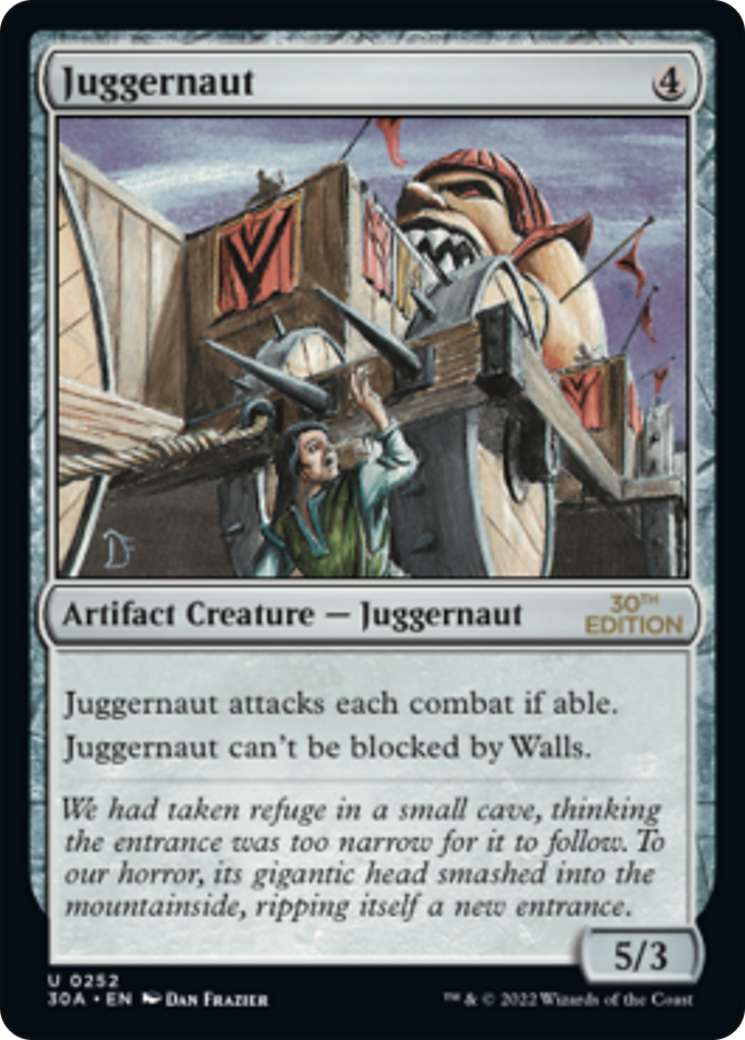 {C} Juggernaut [30th Anniversary Edition][30A 252]