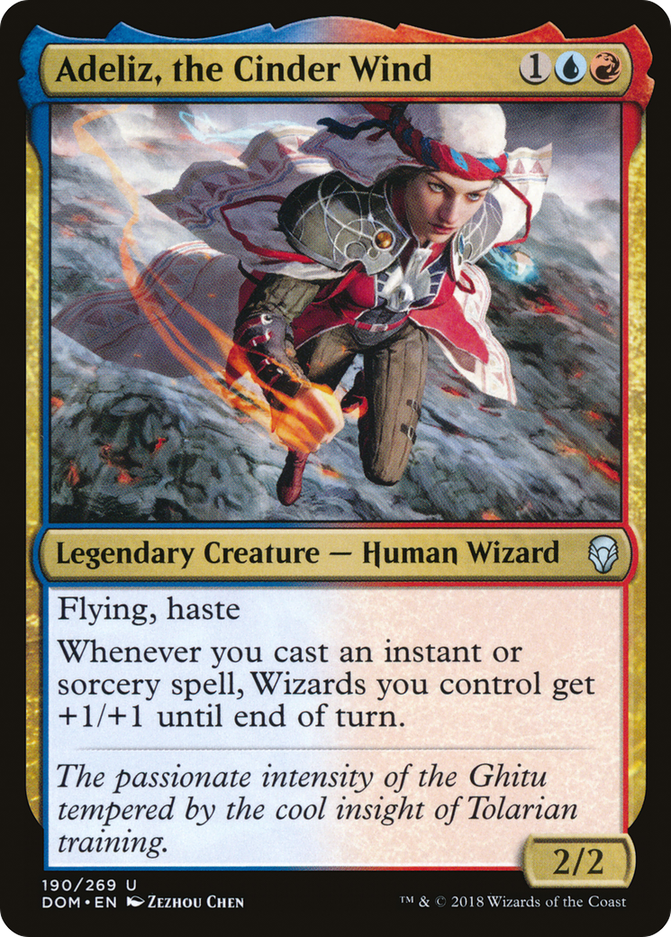 {C} Adeliz, the Cinder Wind [Dominaria][DOM 190]