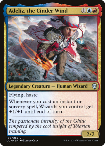 {C} Adeliz, the Cinder Wind [Dominaria][DOM 190]