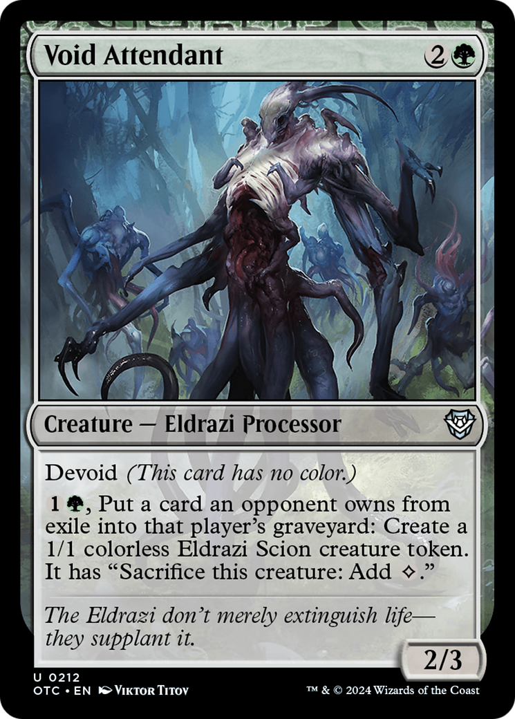 {C} Void Attendant [Outlaws of Thunder Junction Commander][OTC 212]