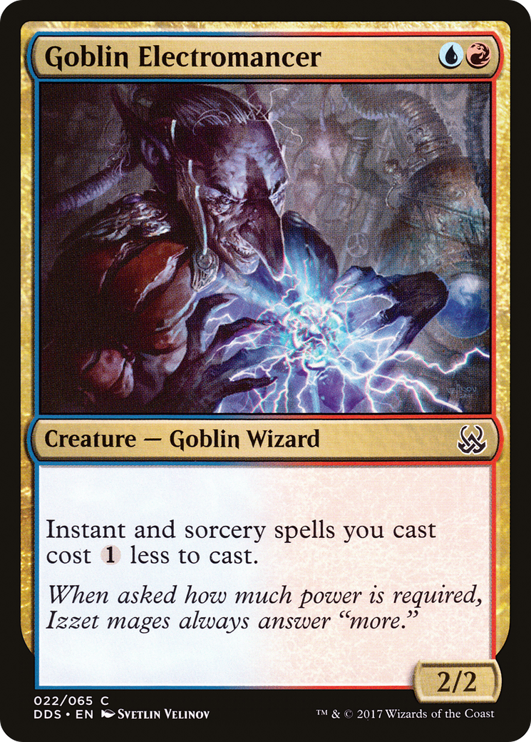 {C} Goblin Electromancer [Duel Decks: Mind vs. Might][DDS 022]