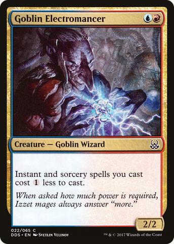 {C} Goblin Electromancer [Duel Decks: Mind vs. Might][DDS 022]
