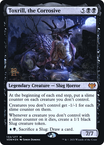{R} Toxrill, the Corrosive [Innistrad: Crimson Vow Prerelease Promos][PR VOW 132]