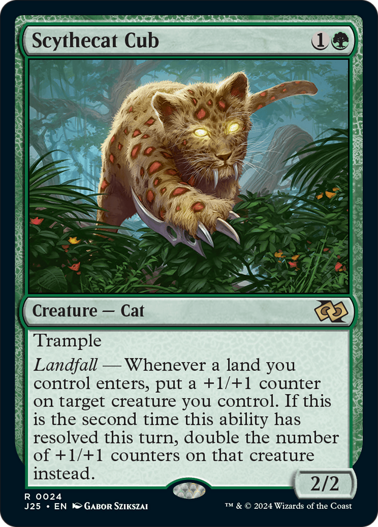 {R} Scythecat Cub [Foundations Jumpstart][J25 024]