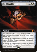 {R} Wedding Ring (Extended Art) [Innistrad: Crimson Vow Commander][VOC 070]